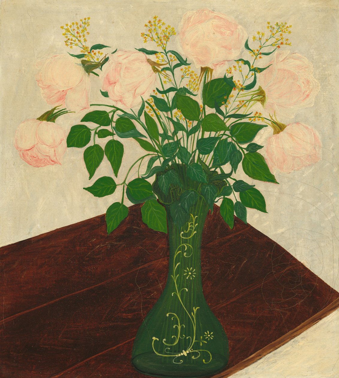 Rose rosa, quarto quarto del XIX secolo da Unbekannt
