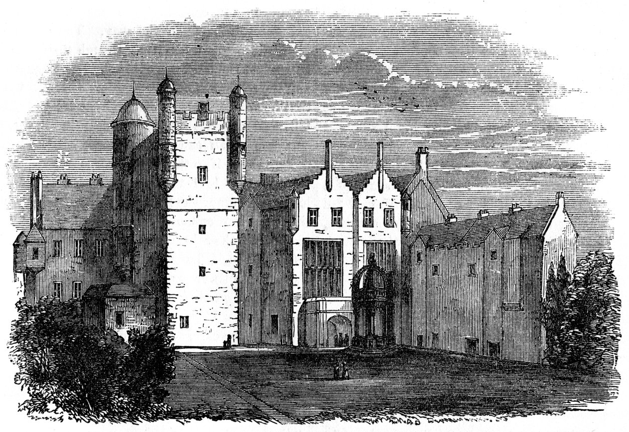 Pinkie House, Musselburgh, East Lothian, Scozia, 18° secolo 19° secolo da Unbekannt