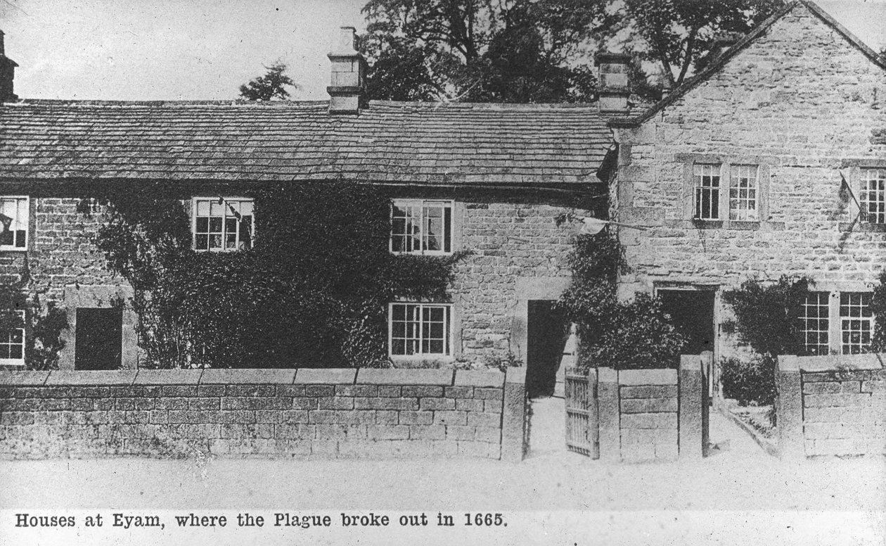 Cottage della peste, Eyam, Derbyshire da Unbekannt