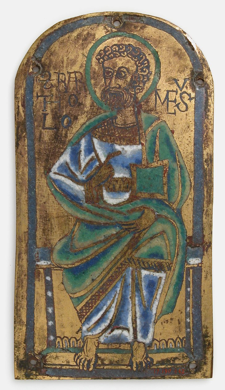 Placca di San Bartolomeo, Bassa Renania o Sassonia da Unbekannt
