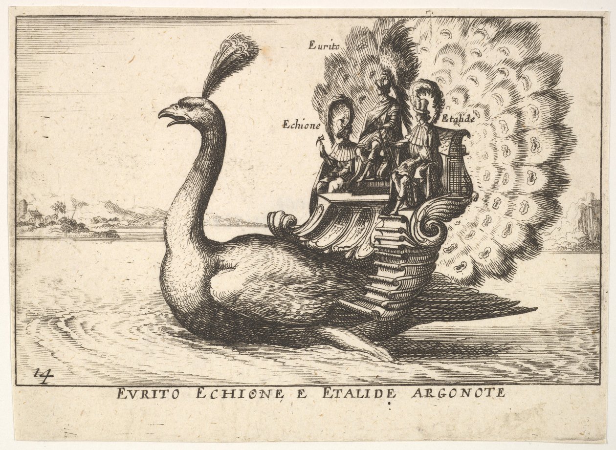 Gli Argonauti Eurytus, Echion e Aethalides da Unbekannt