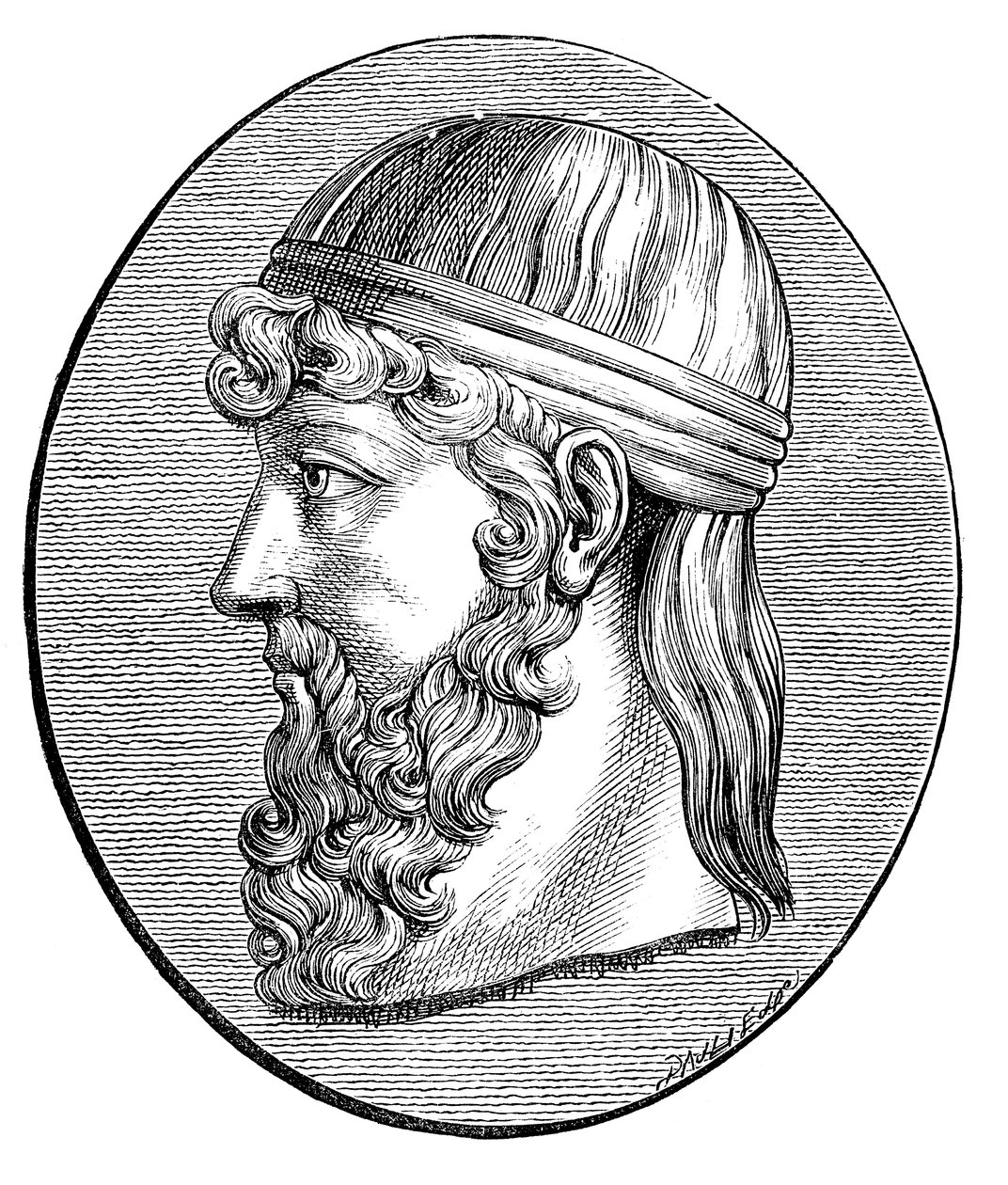 Platone, filosofo greco antico da Unbekannt