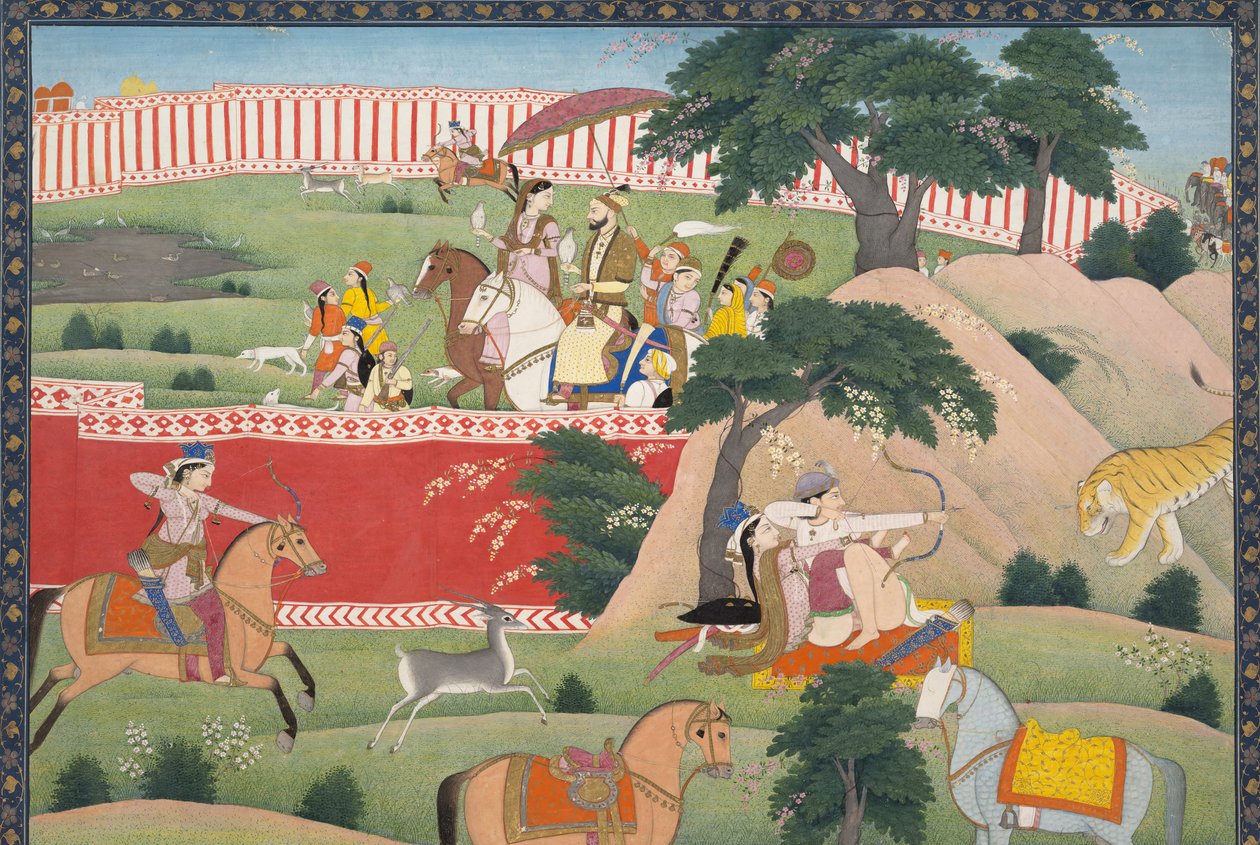 Piaceri della caccia, ca. 1800 da Unbekannt