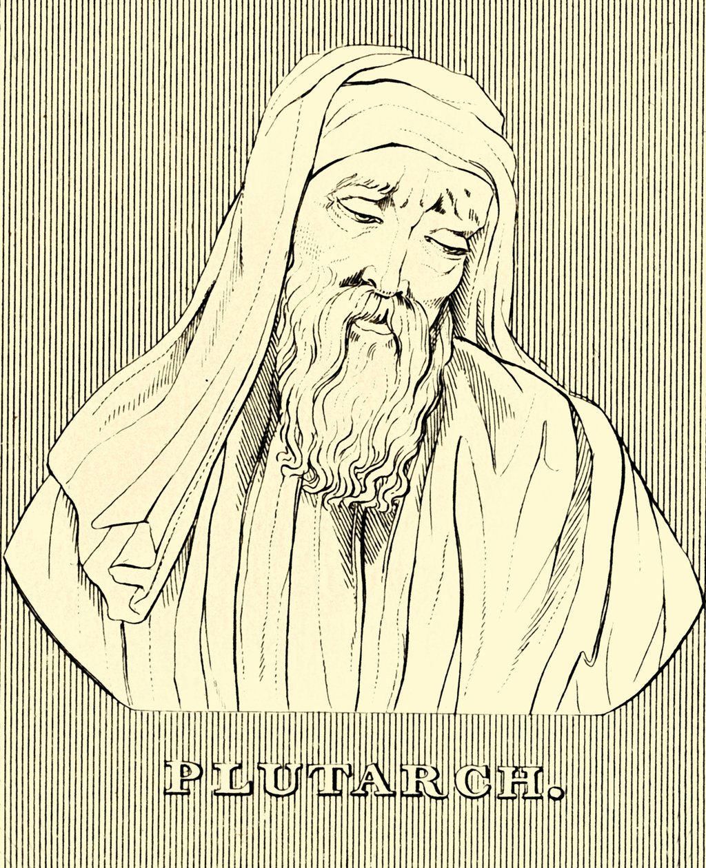 Plutarco, c.AD46- c.120, 1830 da Unbekannt