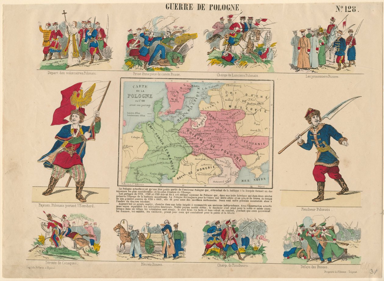 Guerra polacca, 1831 da Unbekannt