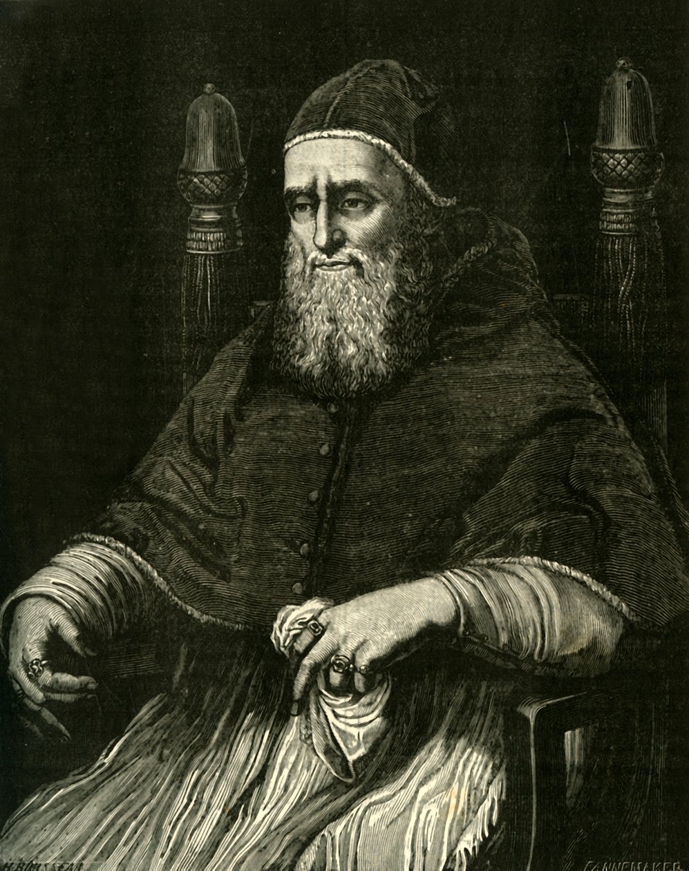 Papa Giulio II, c1500, 1890 da Unbekannt