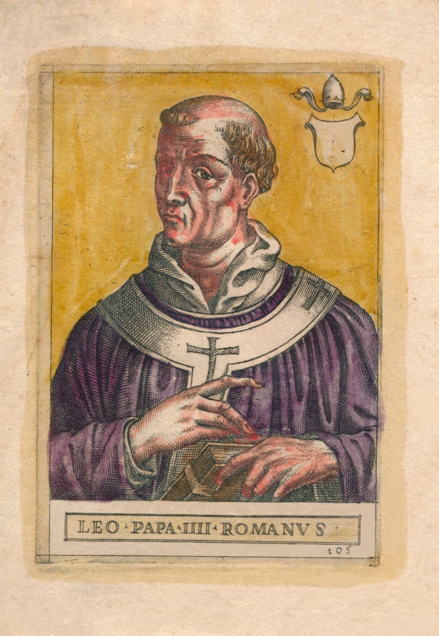 Papa Leone III da Unbekannt