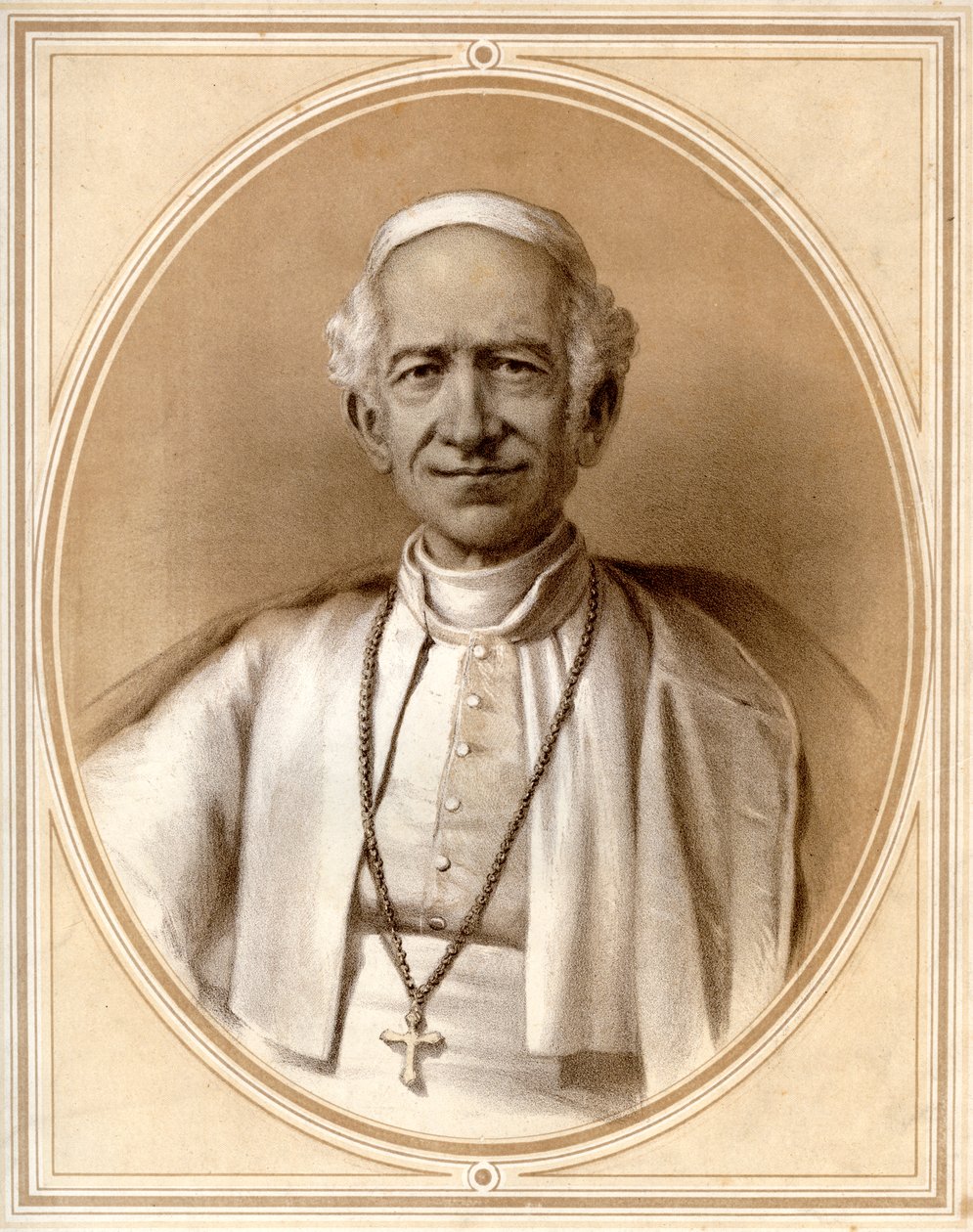 Papa Leone XIII, fine 19° secolo da Unbekannt