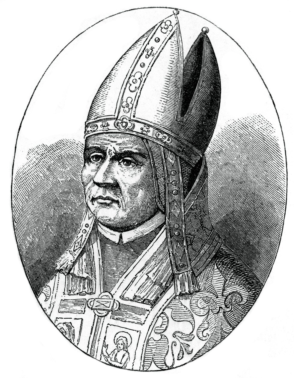 Papa Silvestro I, 1870 da Unbekannt