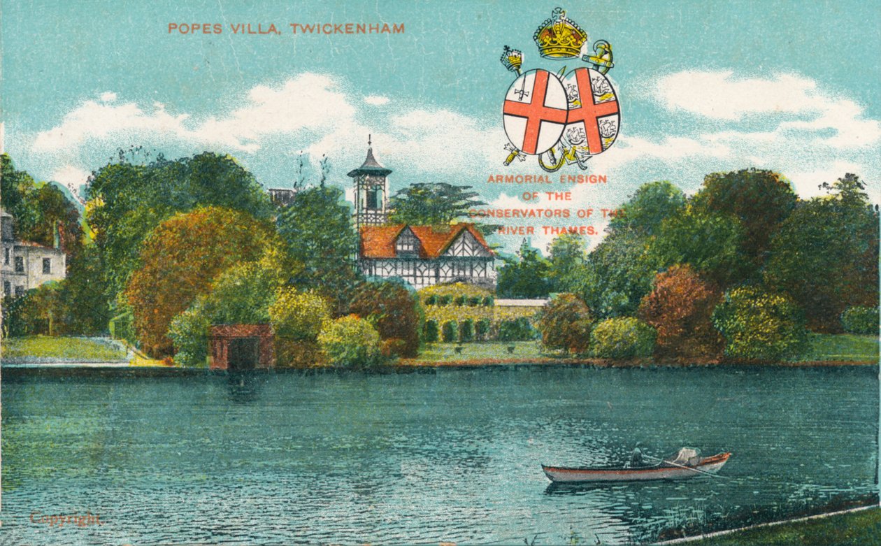 Villa del Papa, Twickenham, c1910 da Unbekannt