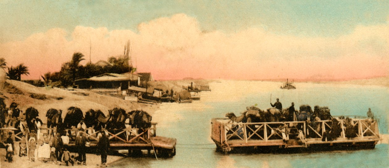 Port Said - Villaggio di Kantara, c. 1918-c. 1939 da Unbekannt