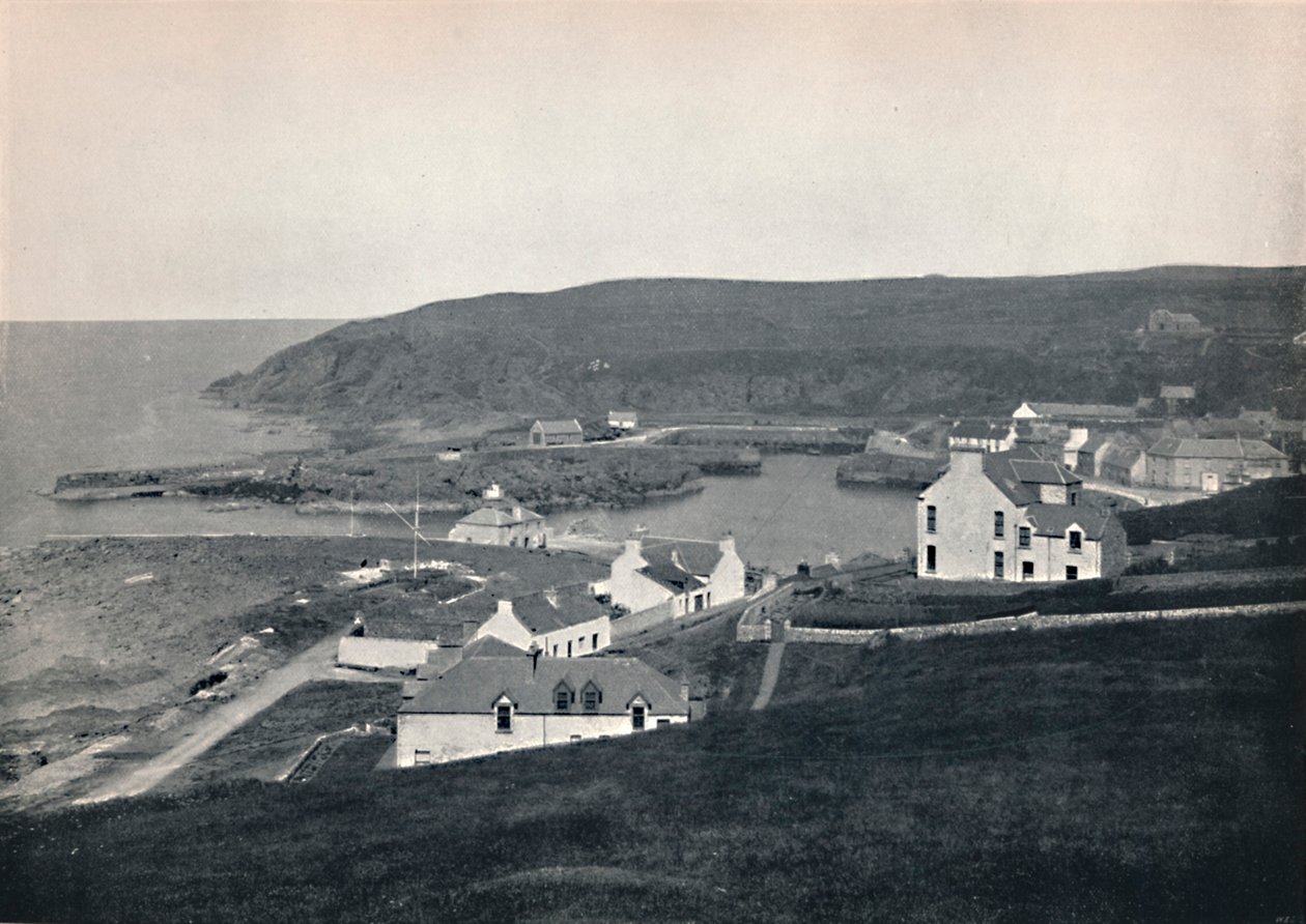 Portpatrick - Il porto, 1895 da Unbekannt