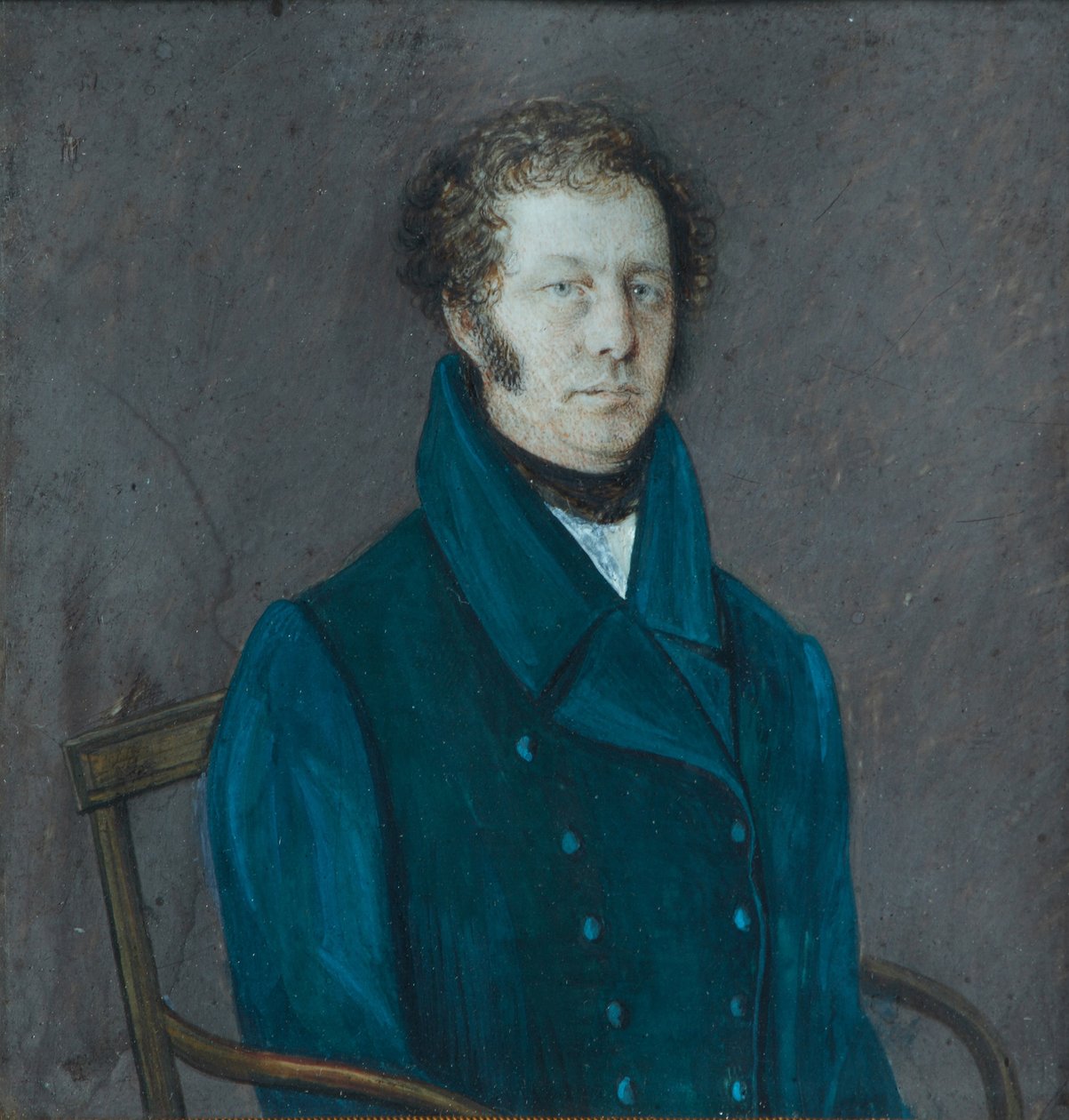 Ritratto di Alexey Gavrilovich Popov 1760-1857, secondo quarto del XIX secolo da Unbekannt