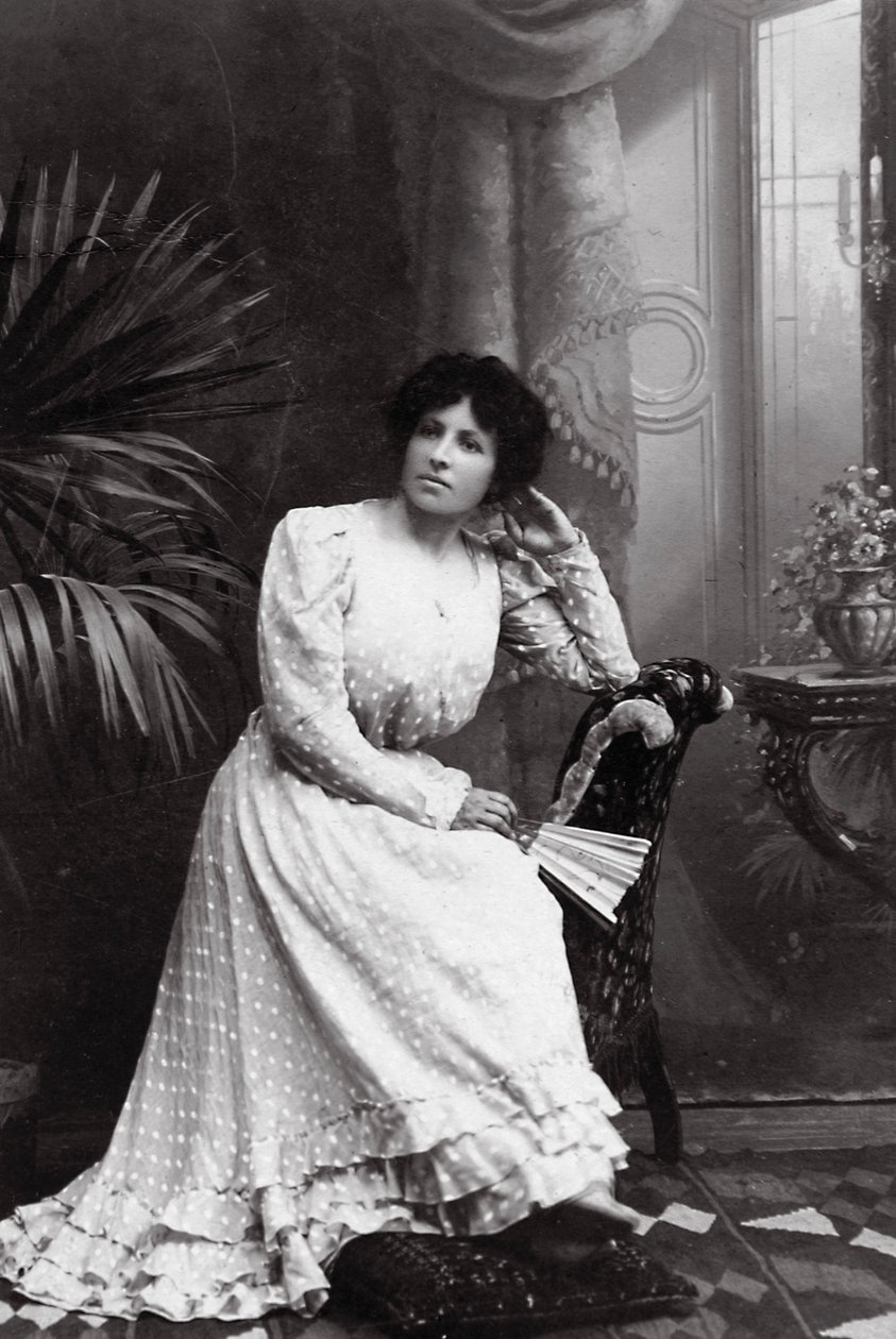 Ritratto di Antonina Dronk, c1900-c1908 da Unbekannt