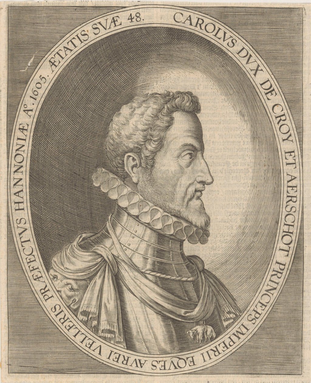 Ritratto di Carlo III de Croÿ da Unbekannt