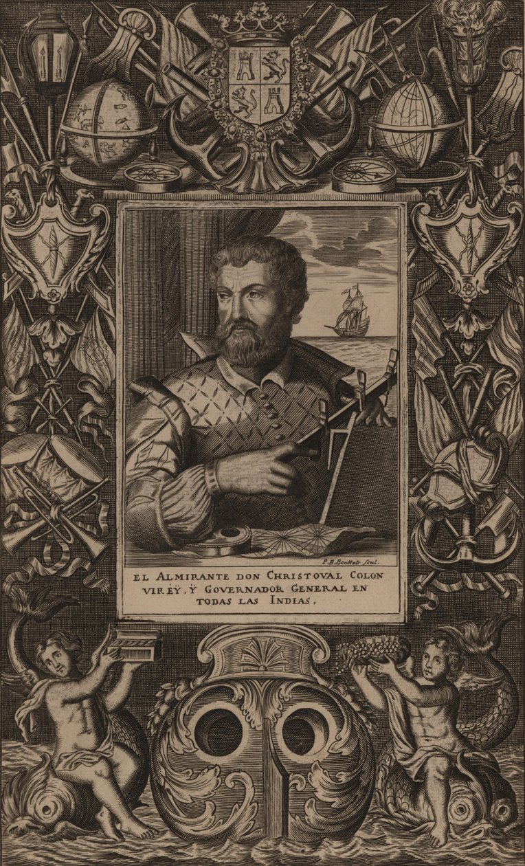 Ritratto di Cristoforo Colombo, 1625 da Unbekannt