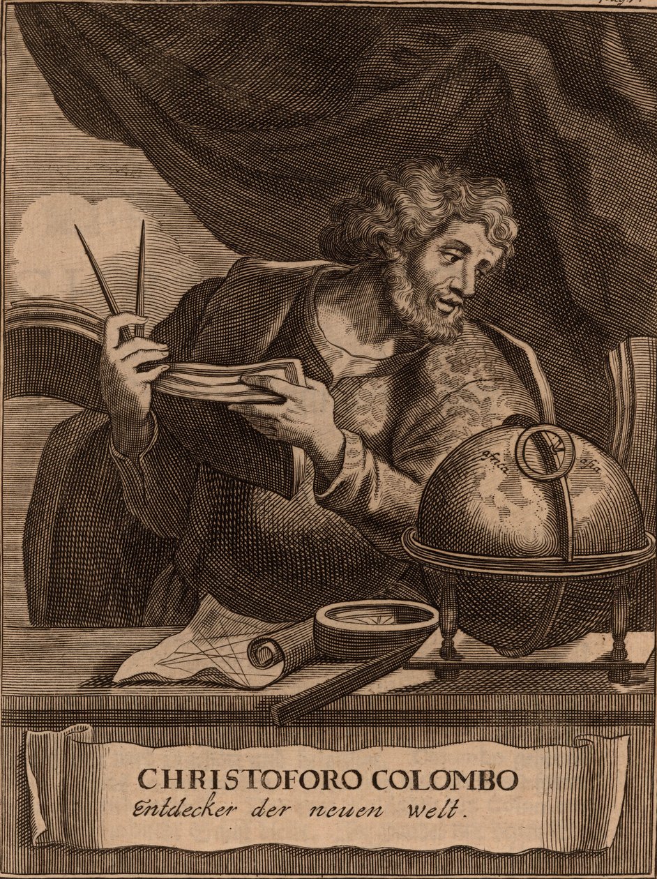 Ritratto di Cristoforo Colombo, 1681 da Unbekannt