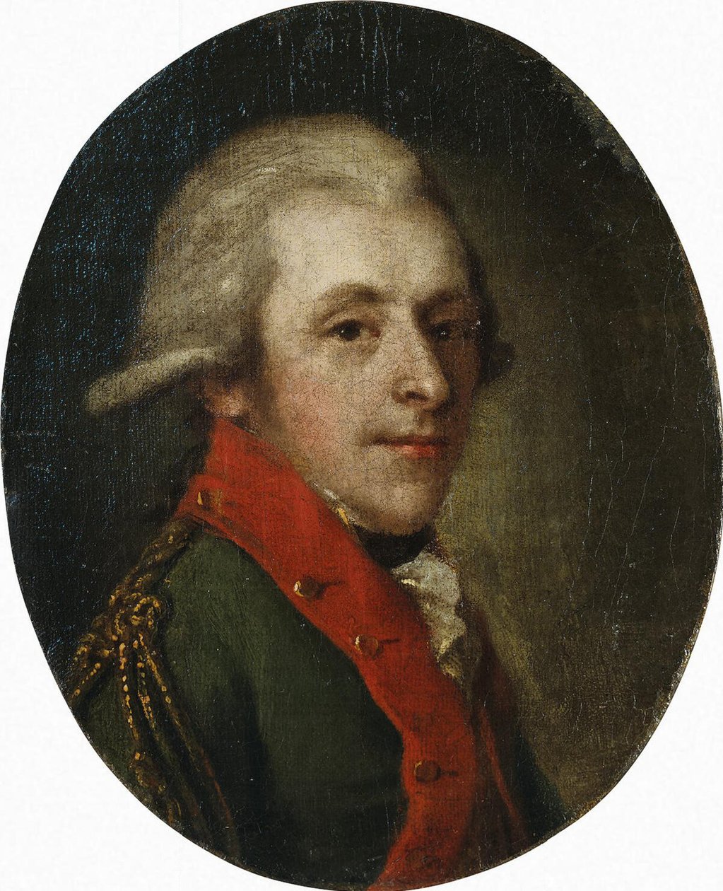 Ritratto del conte Nikolay Alexandrovich Zubov 1763-1805, fine XVIII secolo da Unbekannt