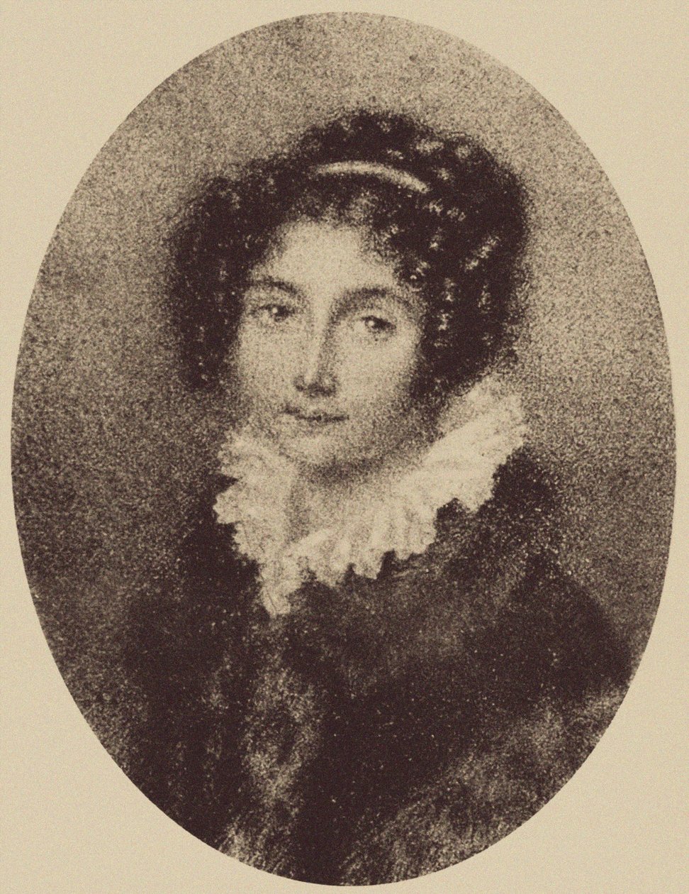 Ritratto della contessa Josephine Deym di Stritetz, nata Brunsvik de Korompa 1779-1821, c. 1800 da Unbekannt