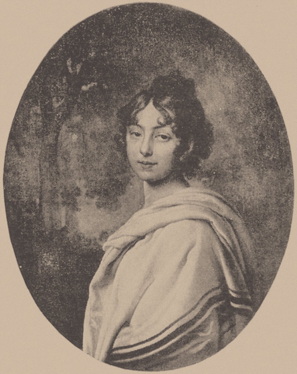 Ritratto della contessa Maria Pavlovna von Pahlen, nata Skavronskaya, c. 1810 da Unbekannt