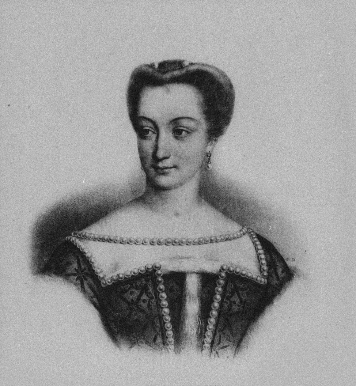 Ritratto di Diana di Poitiers 1499-1566 da Unbekannt