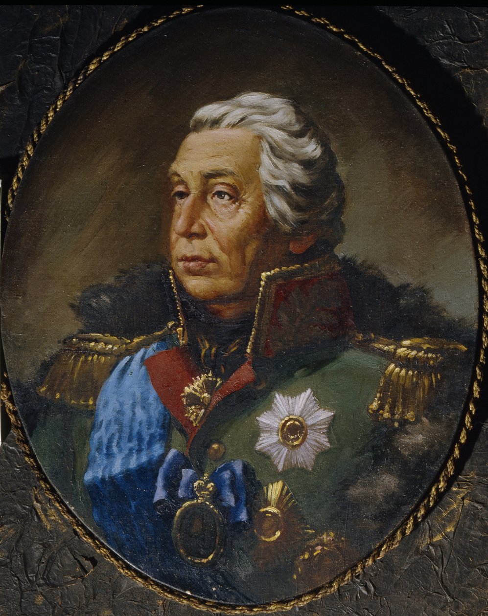 Ritratto del Feldmaresciallo Principe Mikhail Kutuzov 1745-1813 da Unbekannt