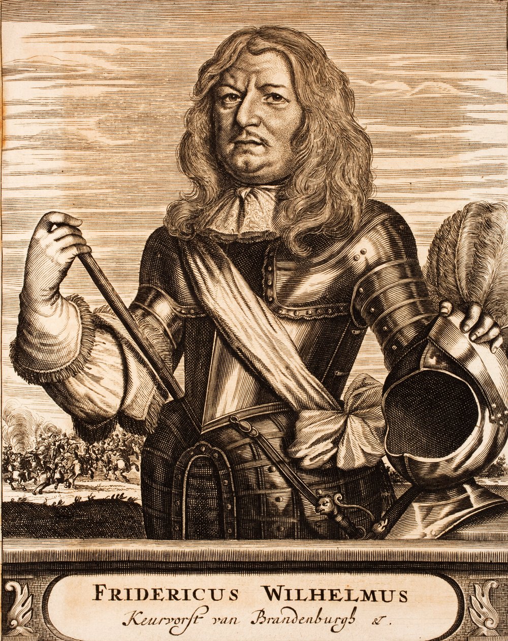 Ritratto di Federico Guglielmo 1620-1688, Elettore di Brandeburgo, Duca di Prussia, 1675 da Unbekannt