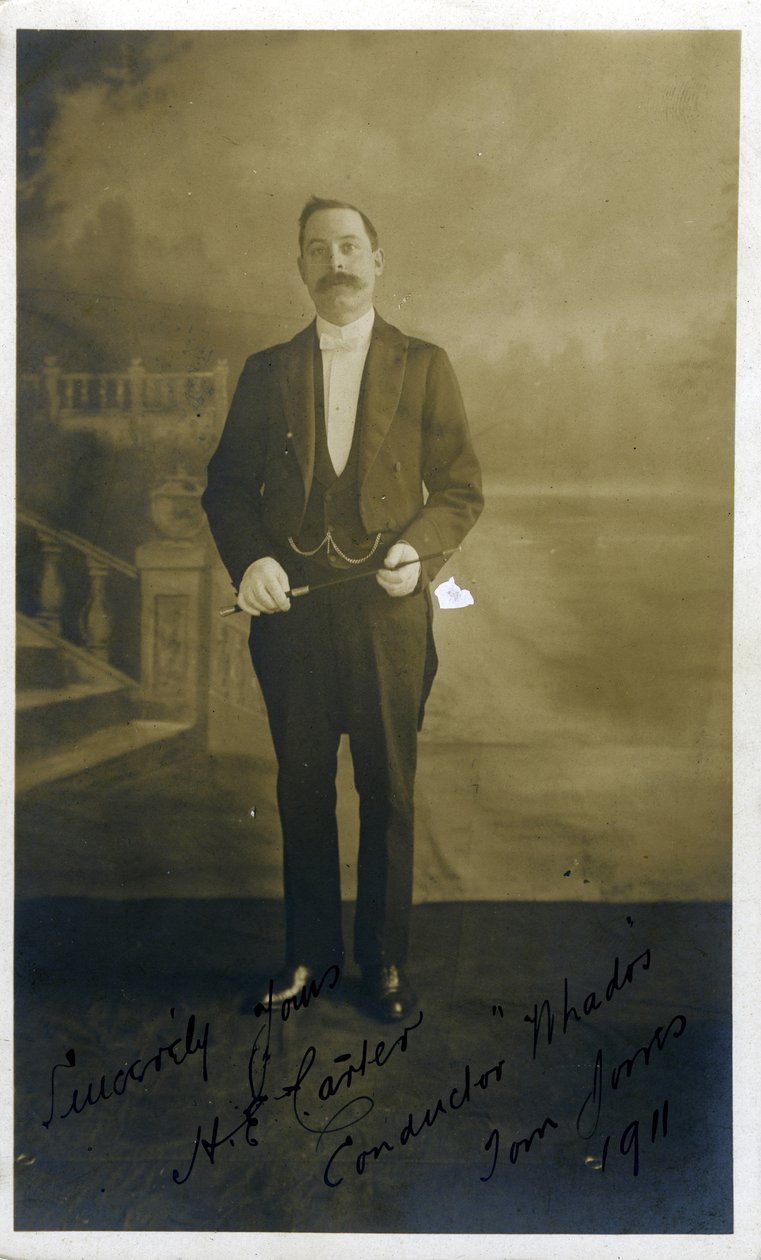 Ritratto di H. E. Carter da Unbekannt