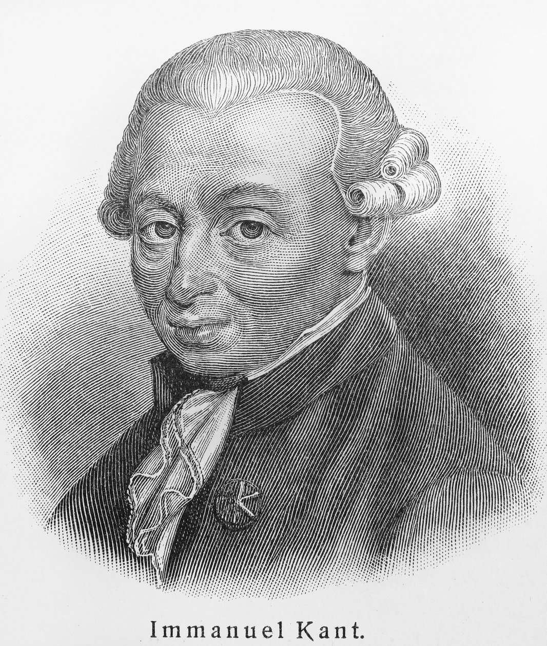 Ritratto di Immanuel Kant da Unbekannt