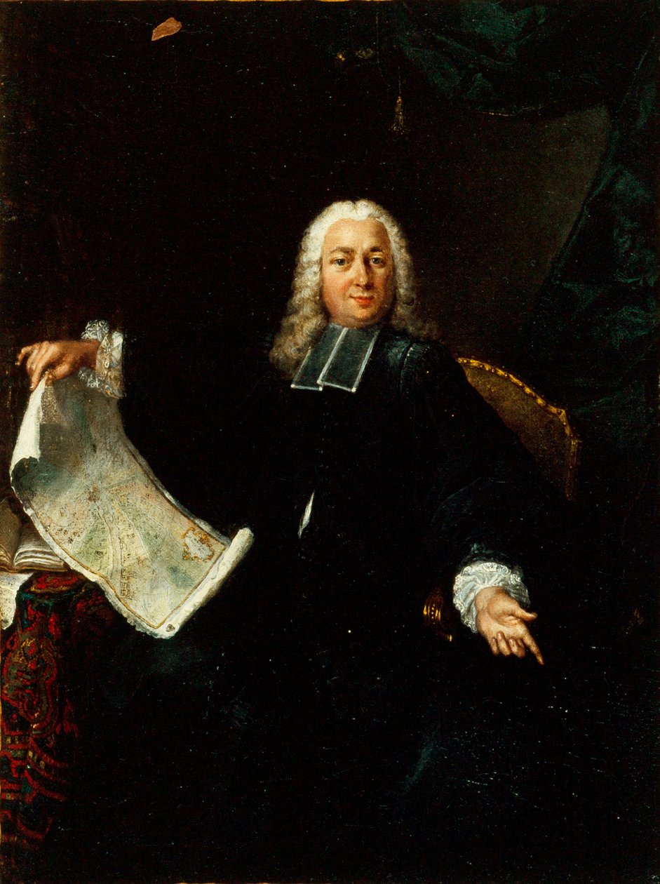 Ritratto di Jean de Lagrive 1689-1757, ca. 1740 da Unbekannt