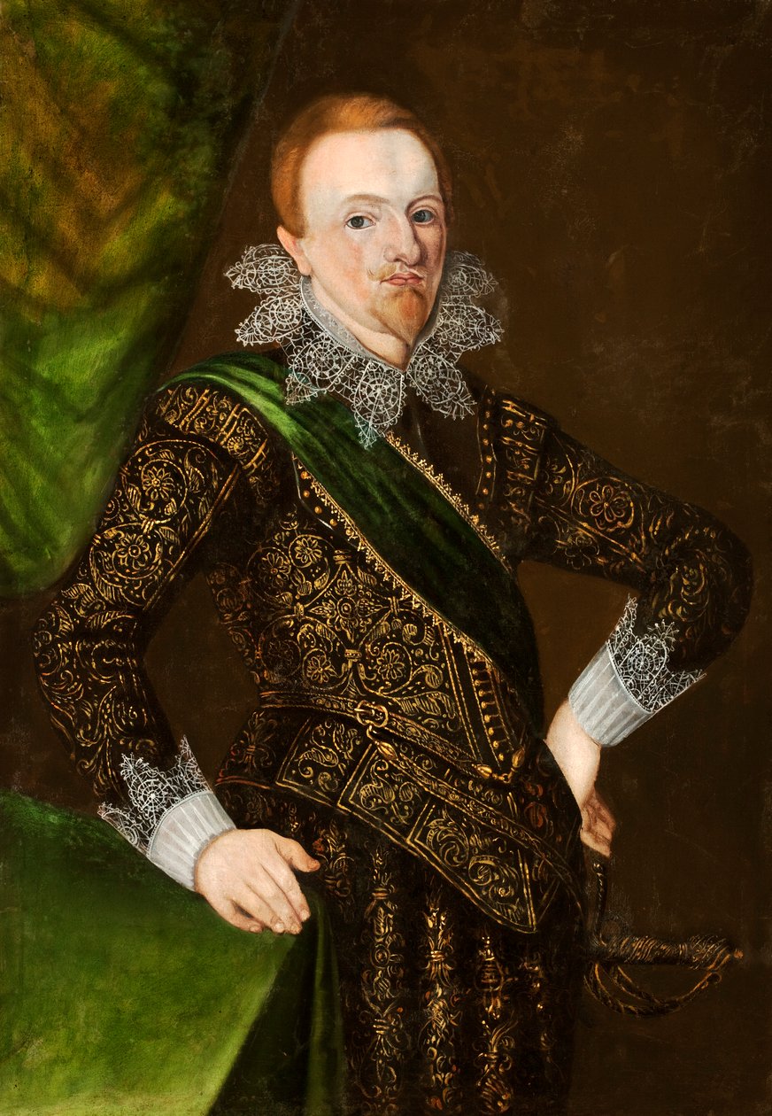 Ritratto di Giovanni di Svezia 1589-1618, Duca di Östergötland da Unbekannt