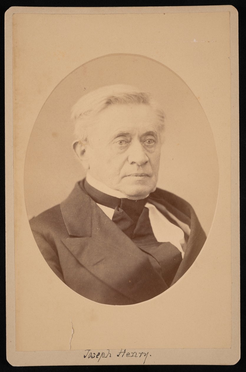 Ritratto di Joseph Henry 1797-1878, prima del 1878 da Unbekannt