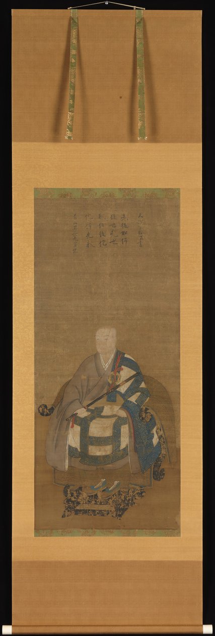 Ritratto di Kyuzan Soei, XVII secolo da Unbekannt