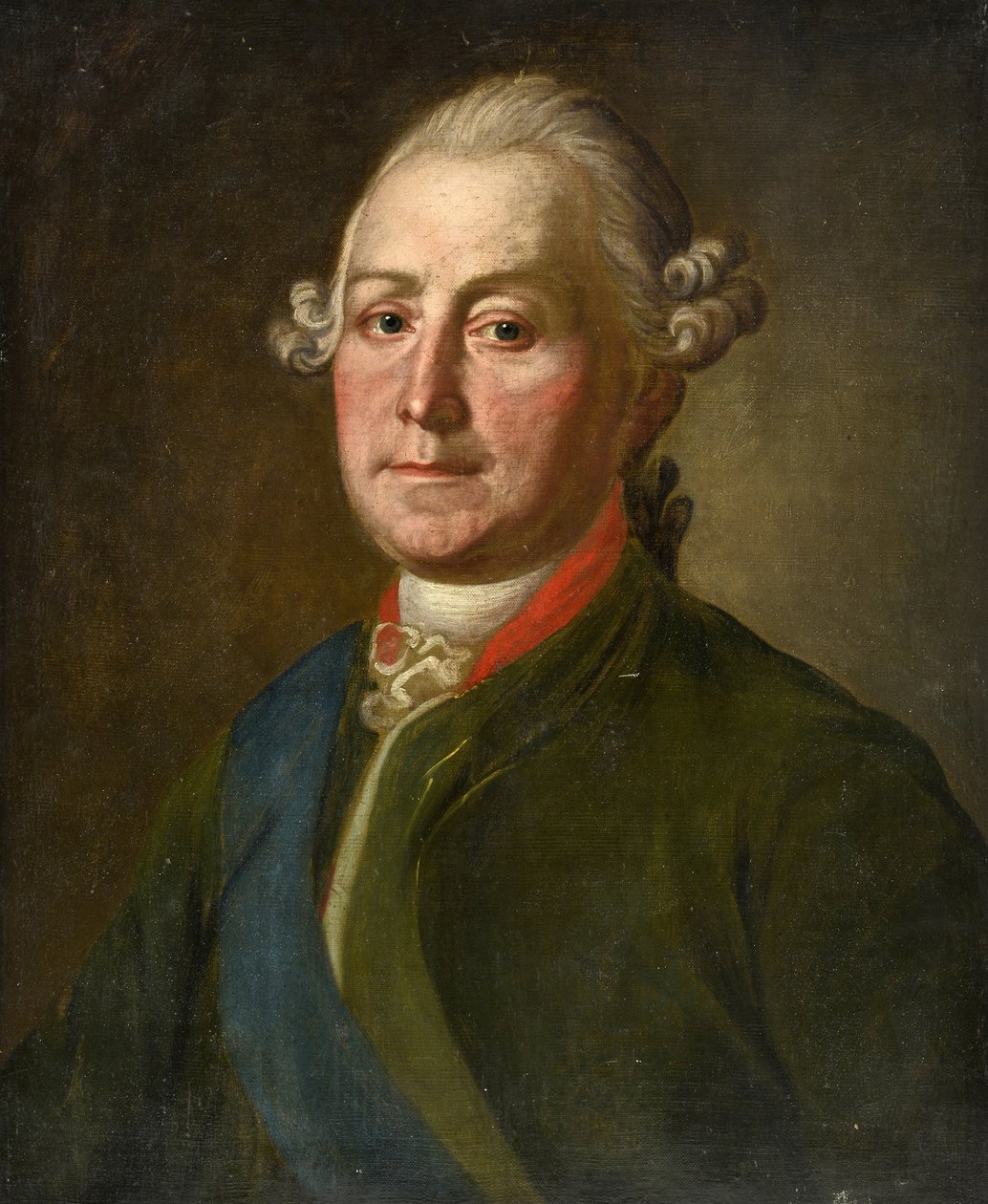 Ritratto di Lev Alexandrovich Naryshkin, 1733-1799, seconda metà del XVIII secolo da Unbekannt