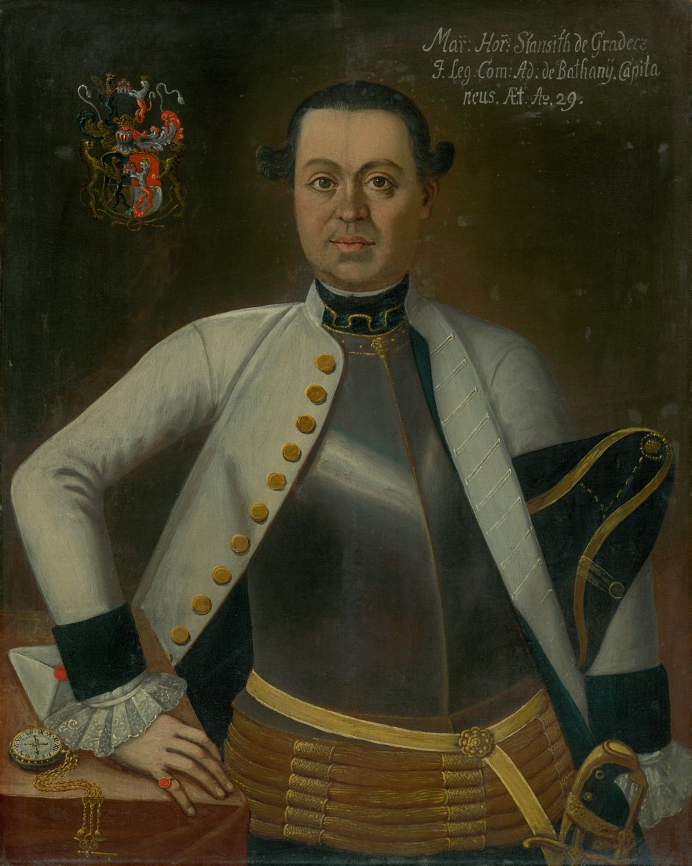 Ritratto di Marcus Horváth-Stančič da Unbekannt