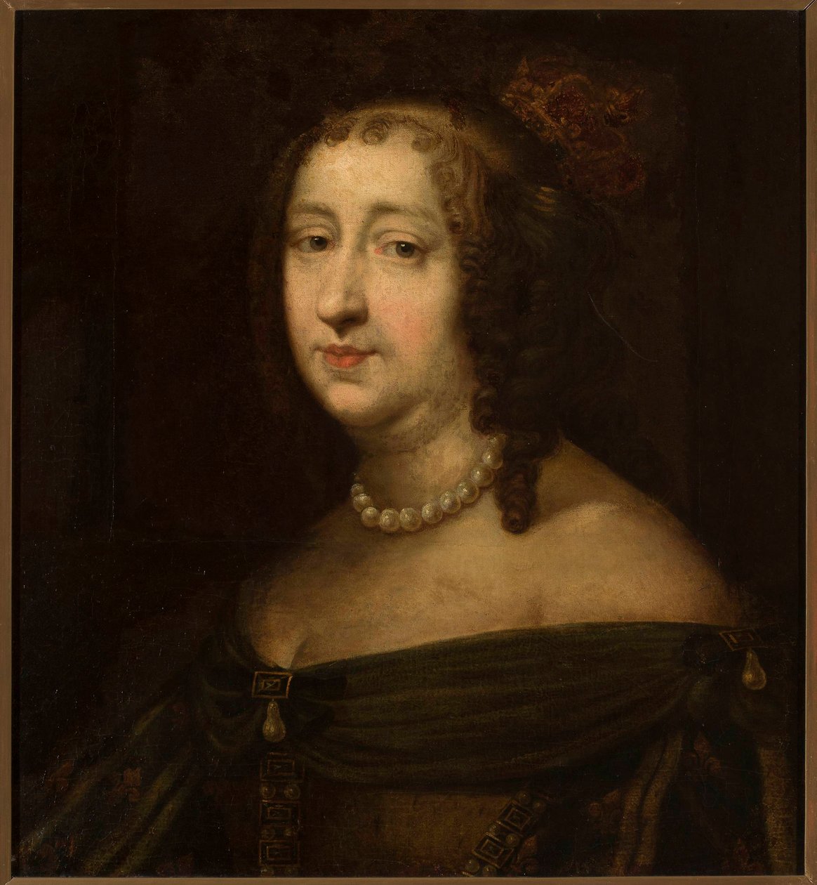 Ritratto di Maria Luisa Gonzaga 1611-1667, Regina di Polonia, metà del XVII secolo da Unbekannt