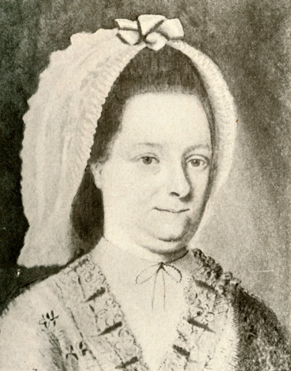 Ritratto della signora Nathaniel Appleton Jr., con un cappello particolare, 1784 da Unbekannt
