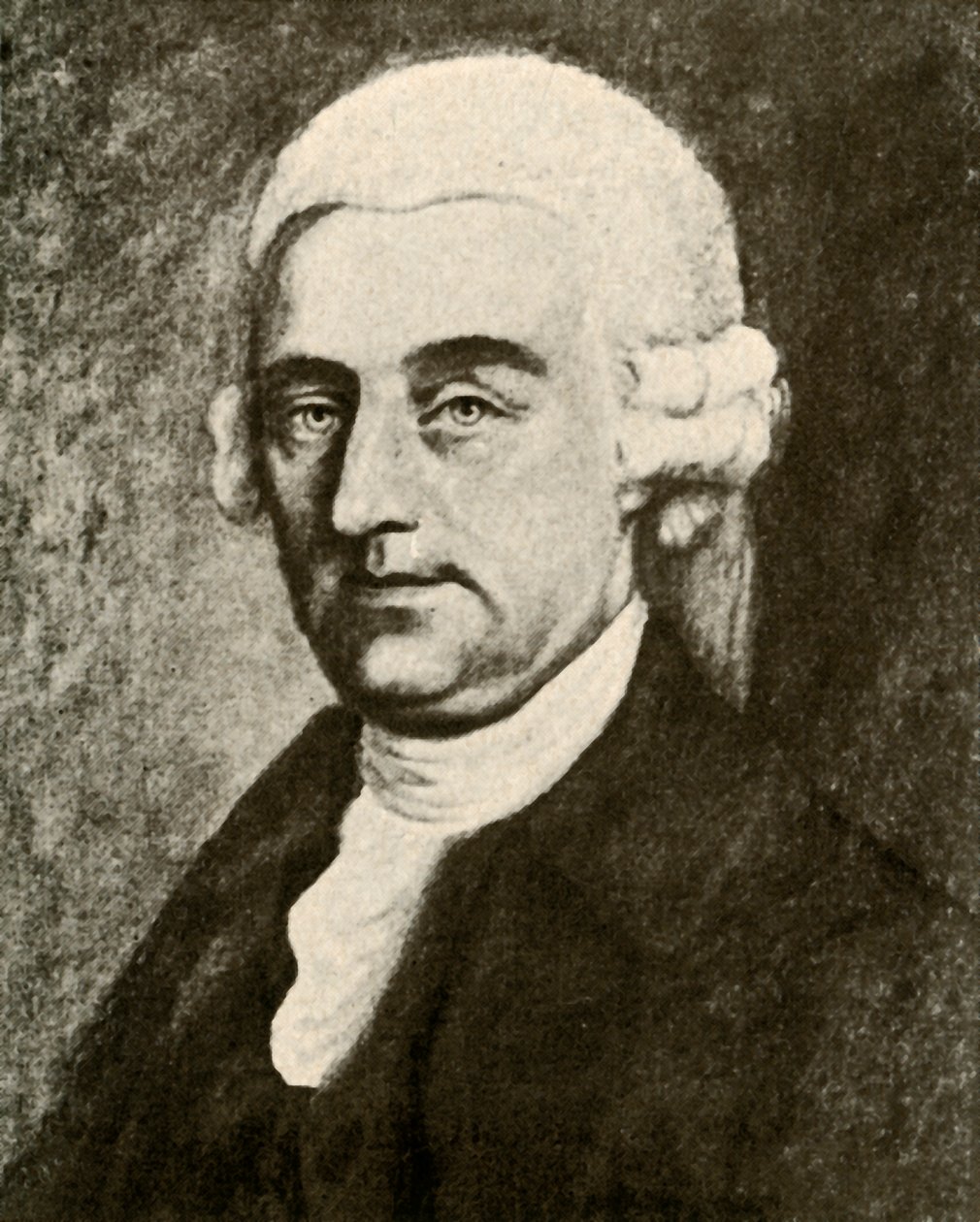 Ritratto di Nathaniel Appleton di Boston, con parrucca bianca con sbuffi, c1740, 1937 da Unbekannt