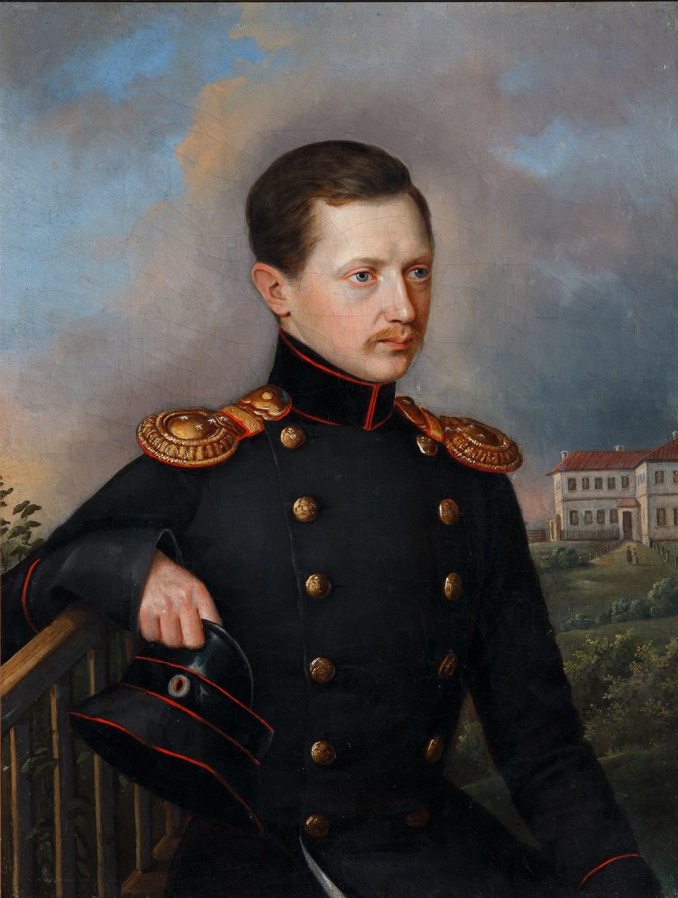Ritratto di Nikolai Semyonovich Korsakov da Unbekannt