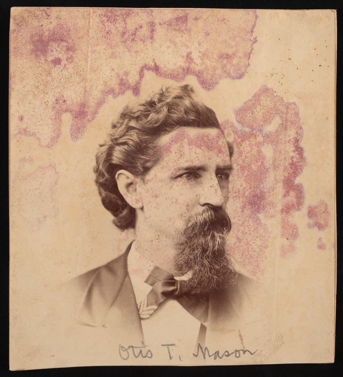 Ritratto di Otis Tufton Mason 1838-1908, prima del 1900 da Unbekannt