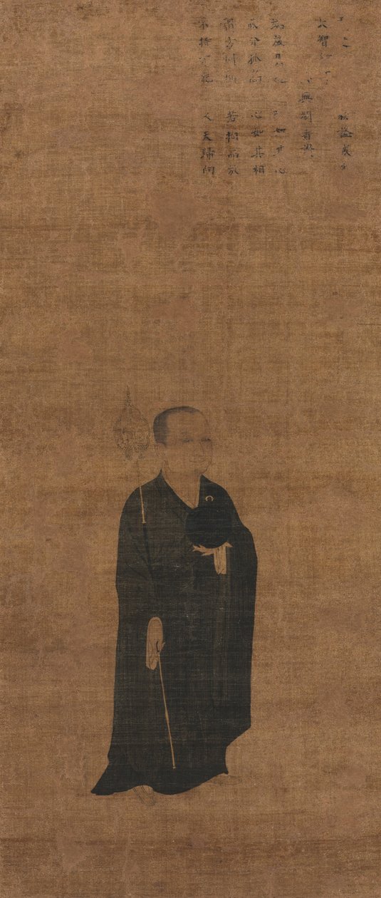 Ritratto del sacerdote Dazhi 1048-1116, il Maestro della Legge, 1100s da Unbekannt