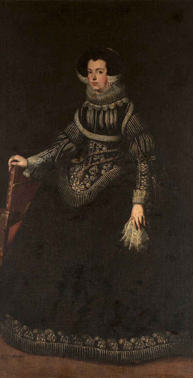 Ritratto della regina Elisabetta di Francia 1602-1644, regina consorte di Spagna da Unbekannt