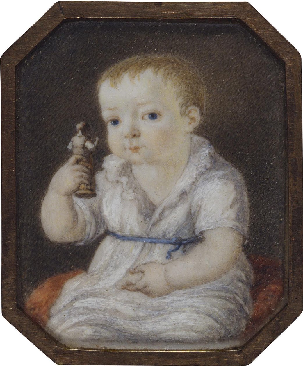 Ritratto di Sergey Ivanovich Volkov da bambino, ca 1808 da Unbekannt