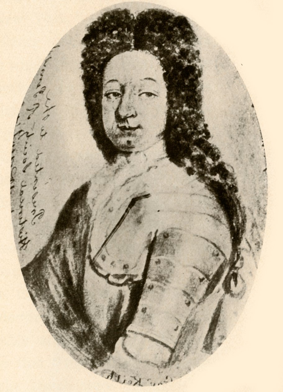 Ritratto di Sir William Keith, in armatura e parrucca da campagna, 1717, 1937 da Unbekannt