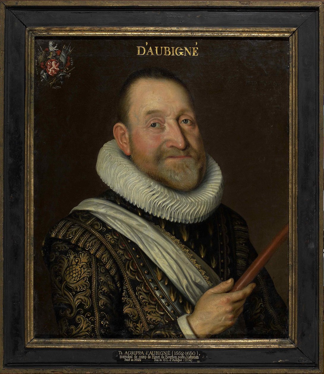 Ritratto di Théodore Agrippa, cavaliere d