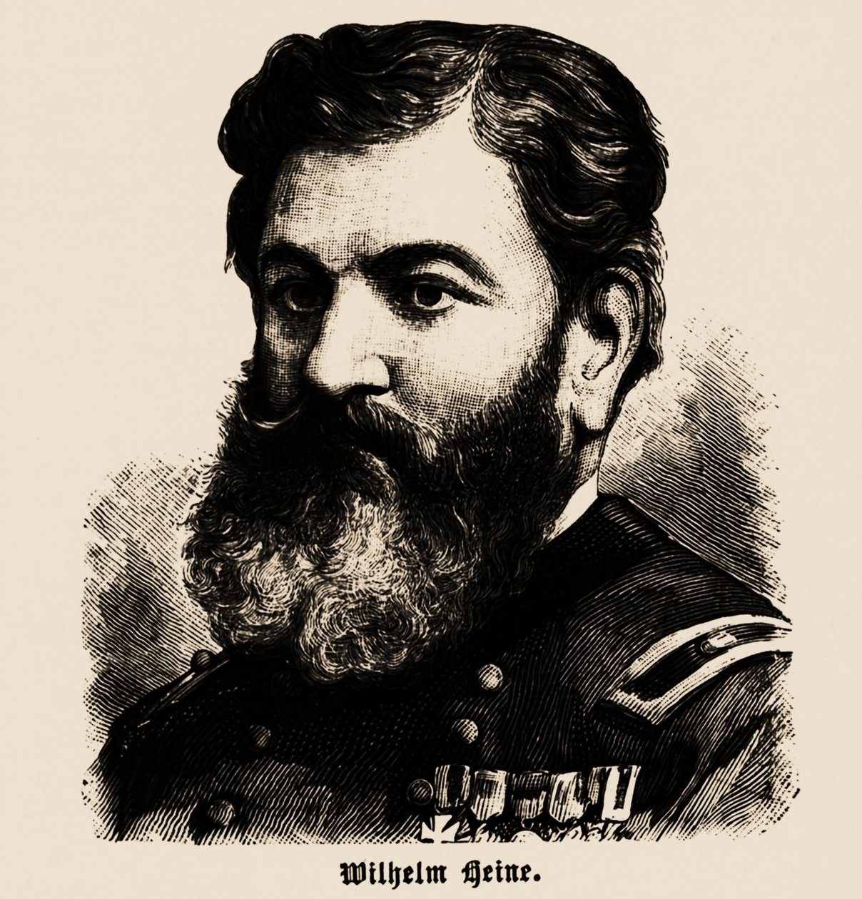 Ritratto di Wilhelm Heine da Unbekannt