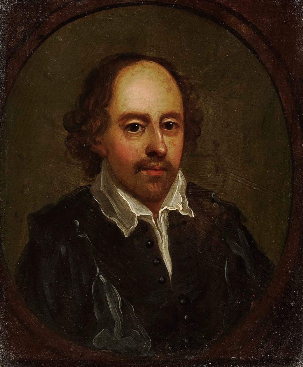 Ritratto di William Shakespeare 1564-1616, prima metà del XVII secolo da Unbekannt