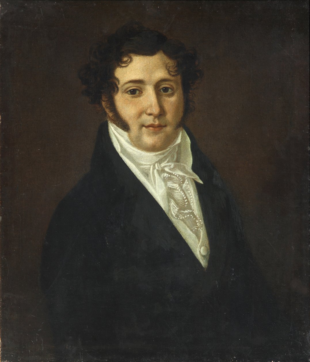 Ritratto di Yuri Petrovich Lermontov 1787-1831, primo quarto del XIX secolo da Unbekannt