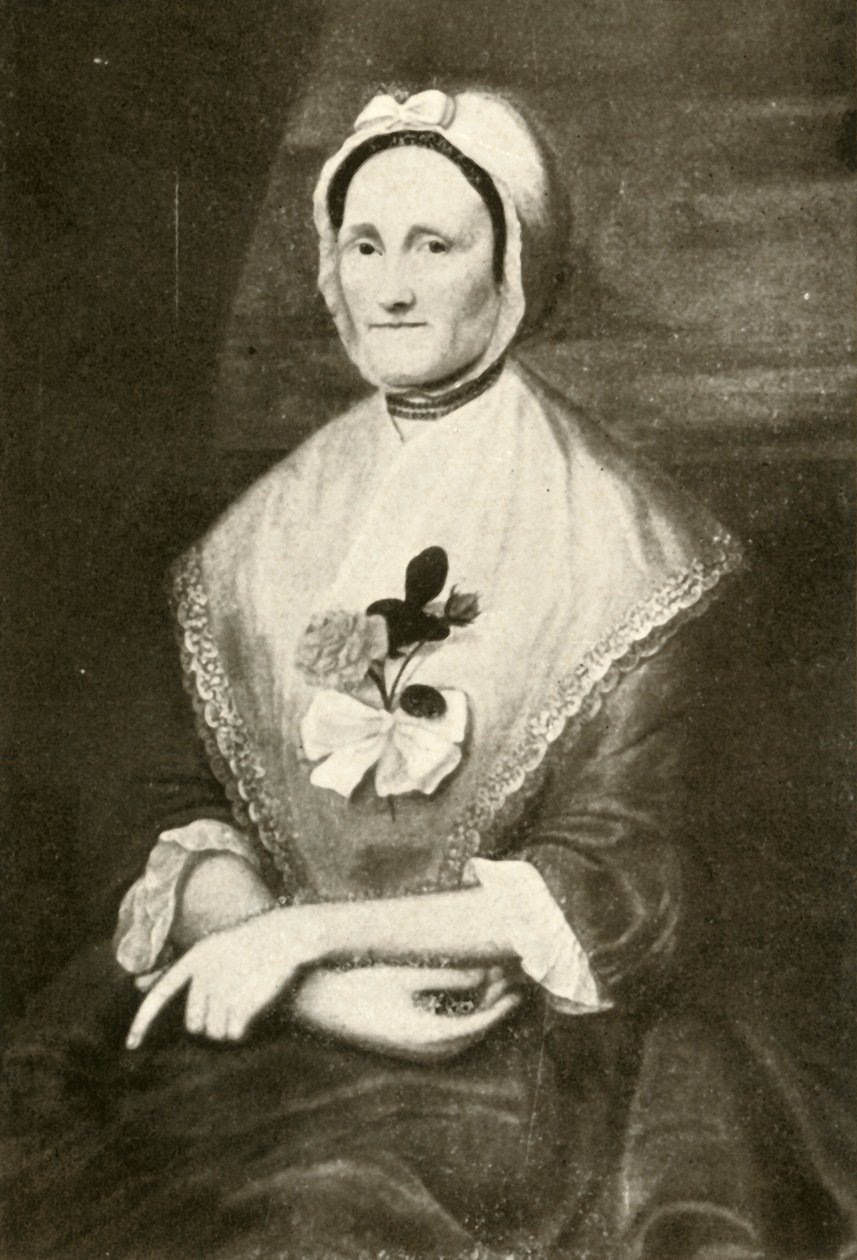 Ritratto di una signora olandese della colonia di New York, c1765, 1937 da Unbekannt