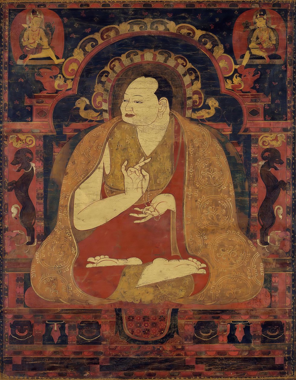 Ritratto di un Lama, possibilmente Dromton, ultimo quarto dell